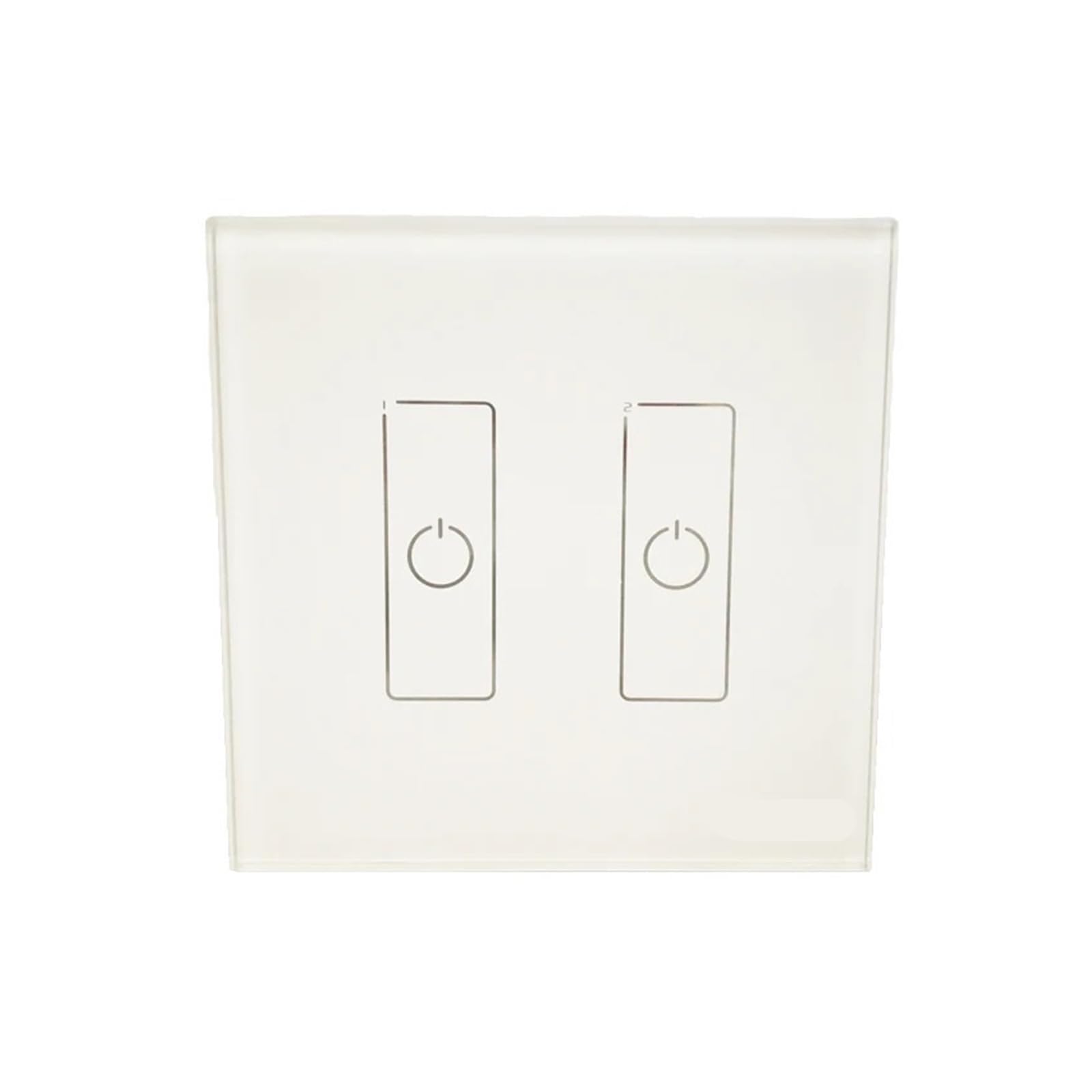 Interrupteur commande tactile variateur LED mural 2 canaux EDA4