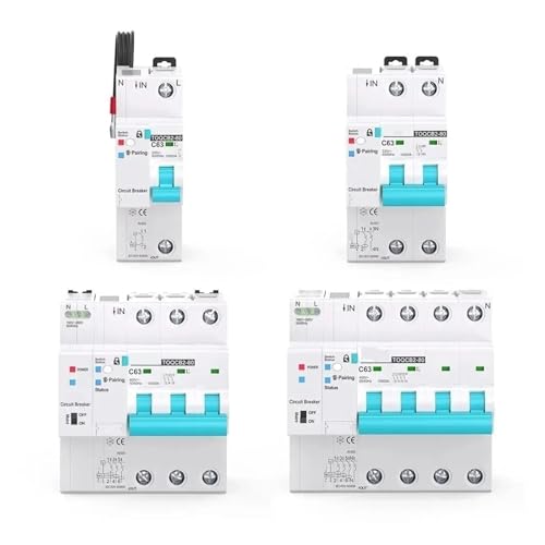 Disjoncteur MCB avec minuterie et réenclencheur automatique pour tableau électrique