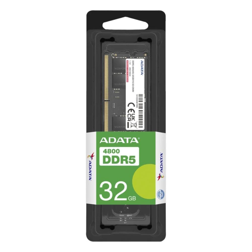 ADATA Premier 32GB (1x32GB) DDR5 4800MHz CL40 PC5-38400 262-Pin