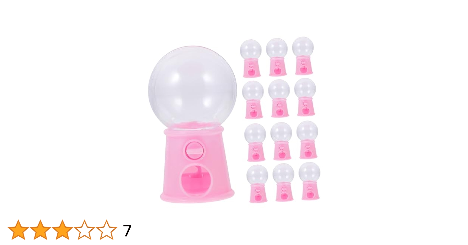 ガムボールディスペンサー　ミニサイズ Amazon | ガムボール付き子供用ガムボールマシン - バブルガム