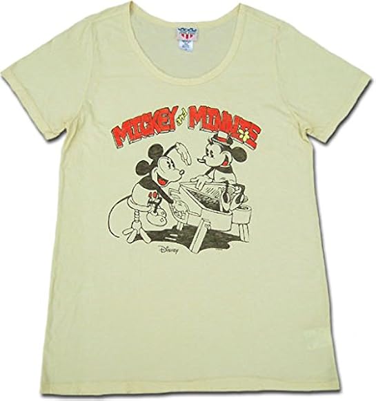 Amazon.co.jp: JUNK FOOD×Disney チュニックTシャツ MICKEY MOUSE 