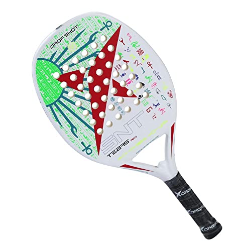 Raquete De Beach Tennis Drop Shot Tebas Red