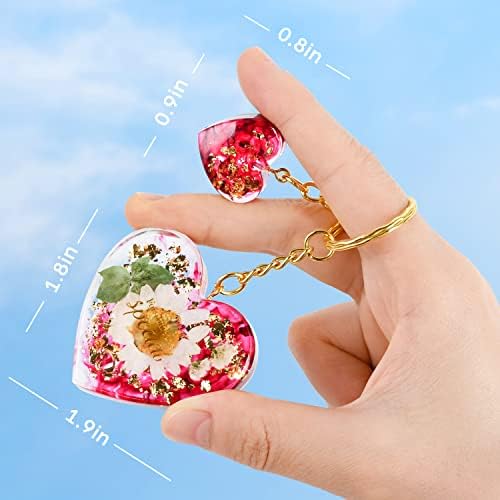 Mocoosy 182Pcs Resin Moulds Silicone Kit, 32 Pendants Epoxy Resin Moulds Keychain Making Set, DIY Jewelry Resin Keychain Molds for keyring Charm Craft