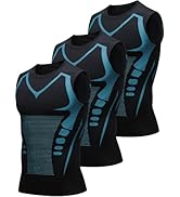 Mens Tank Tops,Sport Running Dry Fit Gym Shirt, Wicking Athletic Mesh Breathable Muscle Tee Worko...