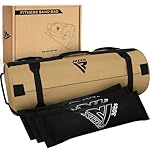 RDX Sandbag for Fitness Weights Training, Unfilled Power Bags with Handles, 5-200 LBs Adjustable Weighted Slam Bag for Strength Powerlifting Running Heavy Workout Home Gym Exercise, Sold AS UNFILLED