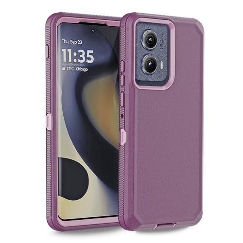 Coque Motorola Edge 5G 2024 antichoc pour éviter les bris d'écran violet