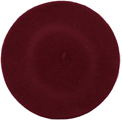 Craze London Womens French Style Berets 100% Quality Ladies Girls Hats One Size Fits All Classic Solid Color Wool Berets