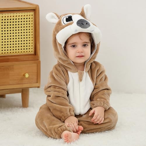 Combishort barboteuse hiver bébé matelassée 9-12 mois - 3