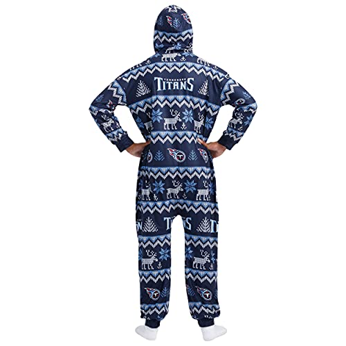 FOCO NFL Ugly Pattern One Piece Pajamas - XL by FOCO - Image 2