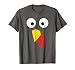 Turkey Face Thanksgiving T-Shirt Halloween Costume - Unisex