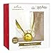 Hallmark Harry Potter Golden Snitch Christmas Ornament, Metal