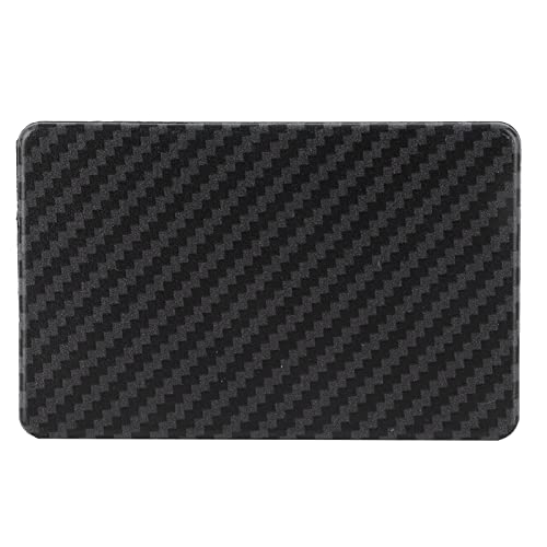 Imitation Carbon Fiber Card Holder, Portable Multifunctional Man Wallet, Minimalist Design for Travel and Outdoor Use, Securely Holds Credit Cards and ID Cards, Lightweight and Ea (XBD333)3