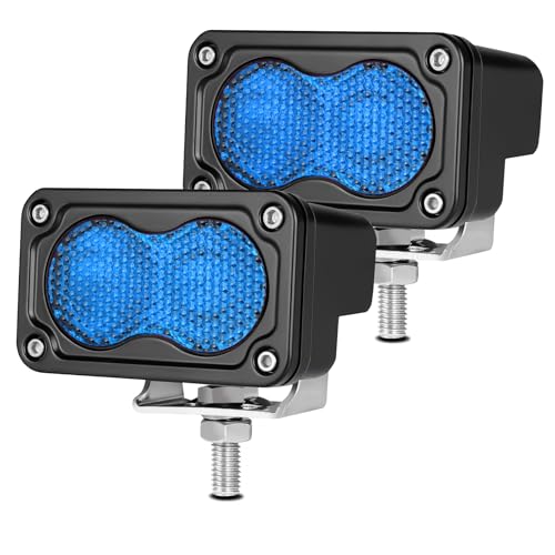 Auto Power Plus 3 Inch LED Pod Lights Blue 2PCS Off Road
