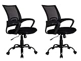 Mid Back Mesh Ergonomic Computer Desk Office Chair,2pack