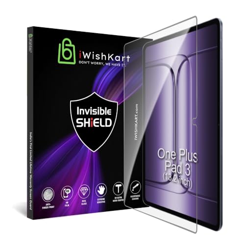 Image of compatible with OnePlus Pad 3 13.2 Inch Tab Tempered Glass Screen Protector Guard Full Screen Coverage Edge to Edge with Easy Installation kit | Anti-Scratch & Smudge Proof | (1+ Pad3)