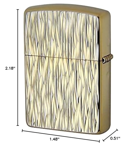 Encendedor Zippo Oil Flame Heat Haze Doble Grabado miniatura 4