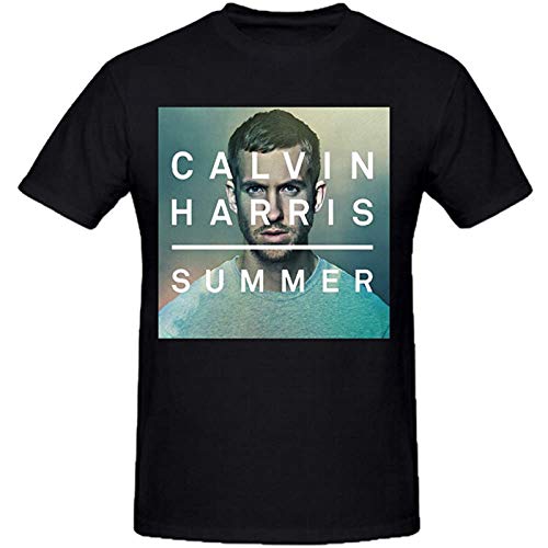 Photo de Calvin Harris Summer Custom T Shirts Design Round Neck Black L