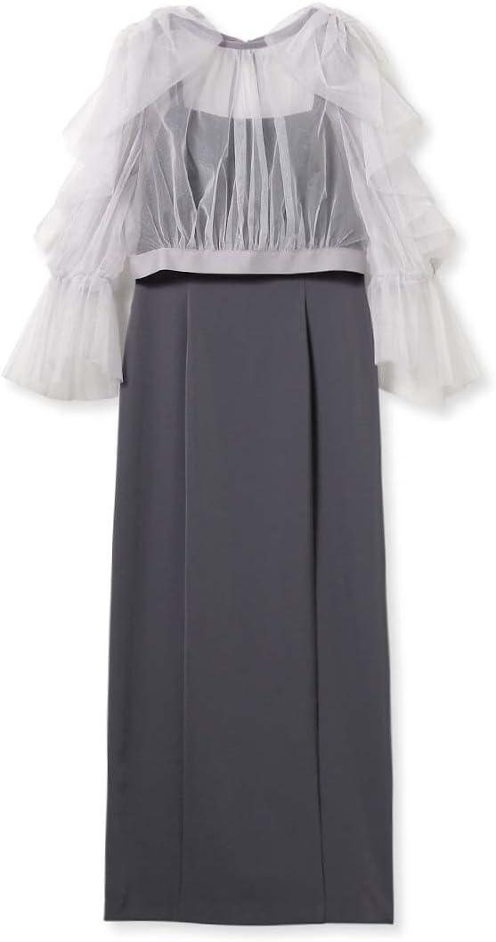 Amazon.co.jp: [スナイデル] Sustainaリボンスリーブボレロワンピース