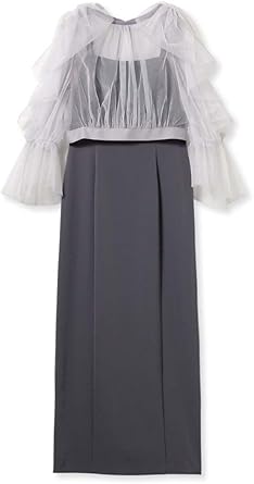 Amazon.co.jp: [スナイデル] Sustainaリボンスリーブボレロワンピース