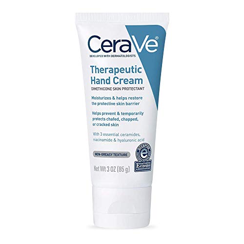 CeraVe Therapeutic Hand Cream For Normal to Dry Skin 3 Ounce (Pack Of 3)