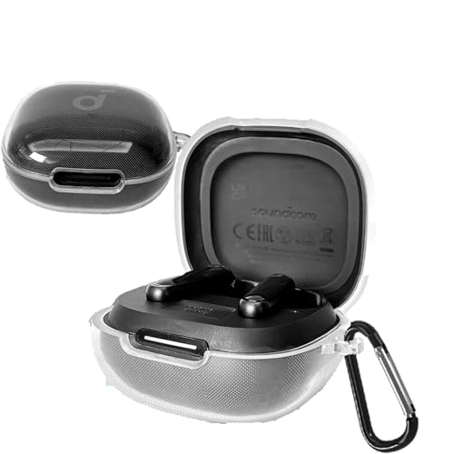 UIUIKA For Anker Soundcore P40i P[X P40i یJo[ _炩 TPU h~ LYh~ ϏՌ ho y [d\ Jrit h~(zCg)