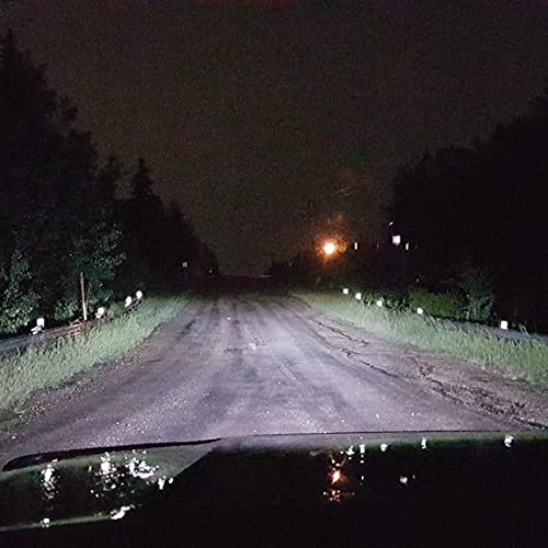 Alla Lighting 9007 Hb5 Led Headlight Bulbs, 10000Lms 600% Brighter 6000K~6500K Xenon White, Dual High/Low Beam Conversion Kits Headlamps Replacement Bulbs #TOP6