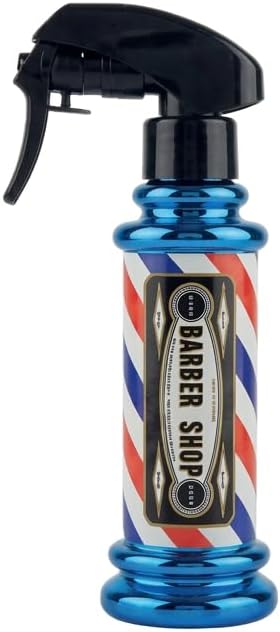 Berber Sprayer Otomatik Sprey Şişesi, Ultra İnce Sisleme, Kuaför Profesyonel Suluk, Saç Bakımı için, Mavi