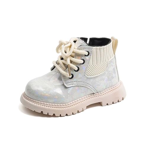 Bottines fille à lacets zip latéral pour enfiler des bottes enfant sans effort