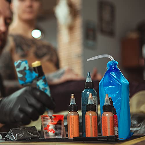Bysiter MZ000067 Tattoo Bottle Bags 200Pcs Disposable Tattoo Wash Bottle Bags Covers Sleeves Squeeze Bottle Bags Covers thumb #7