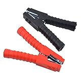 Die Gummihandgriff Abdeckung kann entfernt werden, damit Sie die Kabel an der Zange anbringen können.