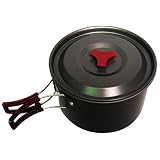 Genießen Sie Kochen überall, wo Sie hingehen: Dieses tolle Camping-Pfannenset ist für alle, die Outdoor-Camping mit Familien und Freunden lieben. Es ist super tragbar, wodurch es viel bequemer für Camping, Wandern, Rucksackreisen, Picknick und andere Outdoor-Aktivitäten ist.