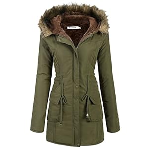 Beyove Winterjas voor dames, lange mantel, herfst, parka, winterjas, warm met bontcapuchon, S-XXL
