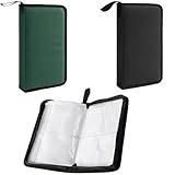 【Poignée portable】 Sa poignée facilite son transport. Vous pouvez l'emporter en voyage ou en soirée. Vous pouvez également l'accrocher pour gagner de la place sur votre étagère. Cet étui de rangement pour CD est solide et durable pour une utilisation à long terme.