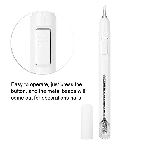 Nagelperlen, Punktierungsstift, Nagel-Punktierung, Maniküre, Dekoration, Malerei, DIY-Werkzeug, 0,8 mm, 4 Farben… – Bild 4