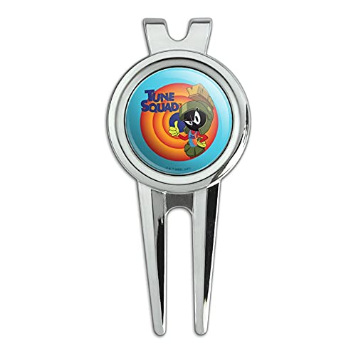 GRAPHICS & MORE Space Jam: A New Legacy Marvin The Martian Golf Divot Repair Tool and Ball Marker