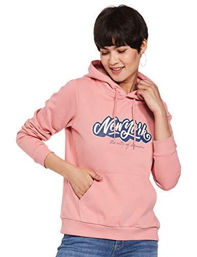 Image of Mode By Red Tape Women's Cotton Hooded Neck Sweatshirt