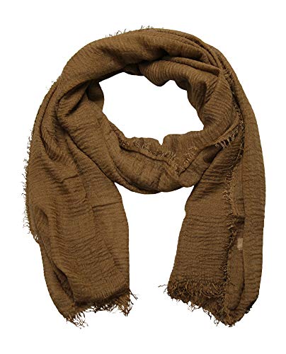 beybey Écharpe pour femme merveilleusement douce, respirante et douce pour la peau. - Beige - L Cover