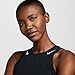 Women's AeroSwift Women's Dri-FIT ADV Cropped Running Tank Top (010 - Black/White)