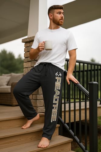 Realtree Pajama Pants for Men, Cotton-Poly Jersey PJ Pants, Men's Sleepwear PJ Bottoms4