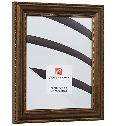 Craig Frames Victoria, Ornate Bronze Picture Frame, 8 X 10 Inch #TOP1