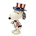 Enesco Peanuts by Jim Shore Snoopy Patriotic Miniature Figurine, 1.5 Inch, Multicolor