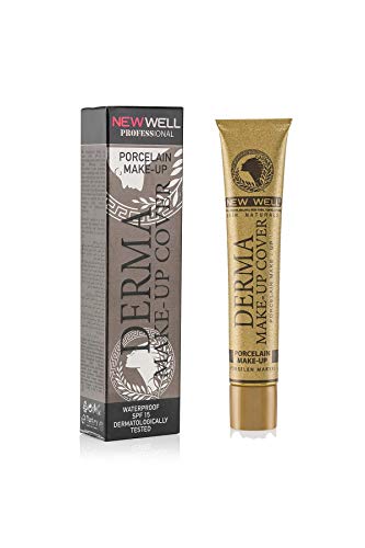 Derma Make-Up Cover Foundation Kapatıcı Fondöten, Platinium (50 g)