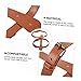 HONMEET 1piece Leather Binding Strap for Beach and Floor Blankets Convenient Carrying Belt for Camping Picnics Yoga and Outdoor Use Design