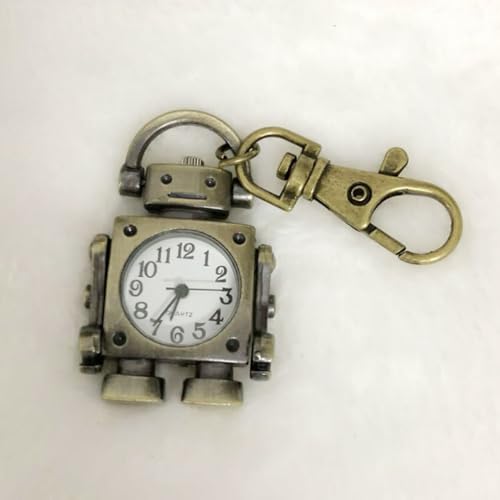 Reloj de robot vintage para evitar perder llaves con estilo retro 4