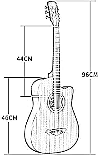 Full Size Guitar Folk Acoustic Guitar Adult Rock Beginner Practice Portable Travel Musical Instruments with Backpack… - Les Beatles, Paul McCartney, John Lennon, RIngo Starr, George Harrison Full Size Guitar Folk Acoustic Guitar Adult Rock Beginner Practice Portable Travel Musical Instruments with Backpack… – Image 6