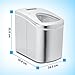 Smad Portable Electric Ice Maker Machine Ice Makers Countertop-Touch Buttons Digital Bullet...