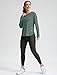 Women's Sun Shirts UPF 50+ Long Sleeve UV Protection Shirt Lightweight Quick Dry Workout Hiking Tops for Women(Malachite Green,S)