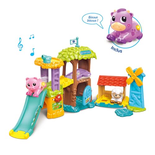 Jeu électronique Vtech Tut Tut Animo Bisous Super maison Toboggan avec la vache pipelette - vue 3