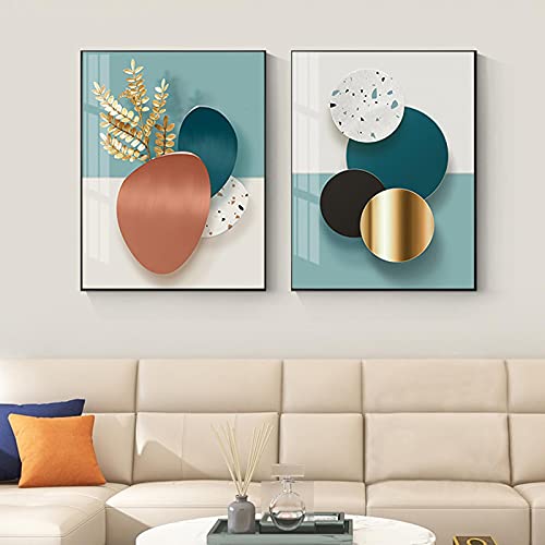 Art moderne sur toile industrielle pour créer un salon contemporain