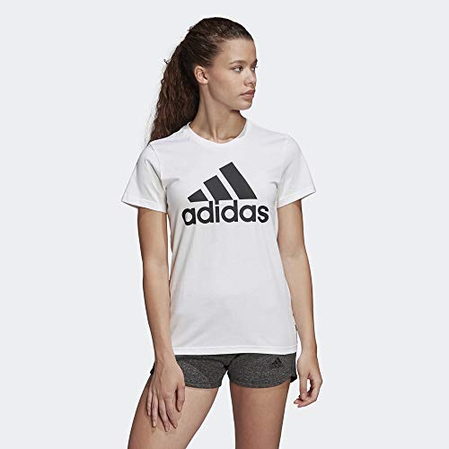 adidas W Bos Co Tee T-Shirt (Short Sleeve) - White, X-Small